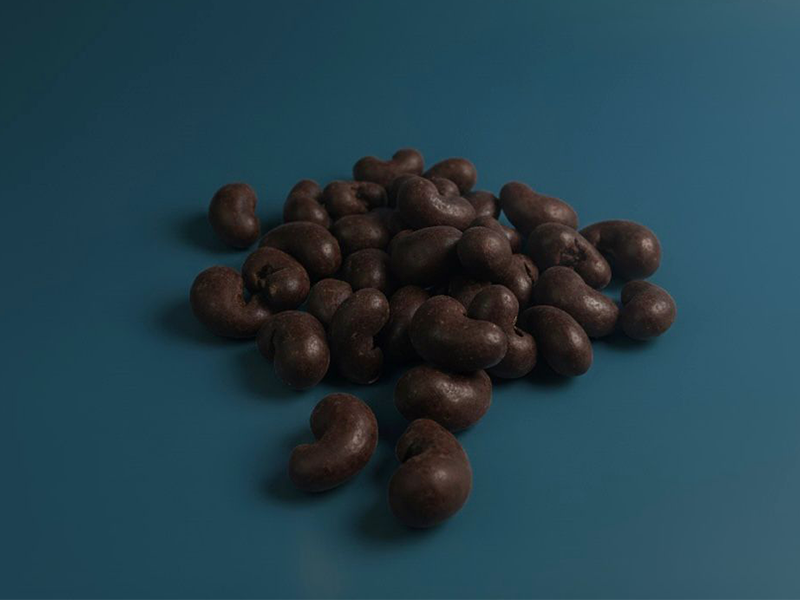 dragée cajou chocolat noir