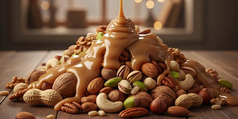 dragée chocolat caramel