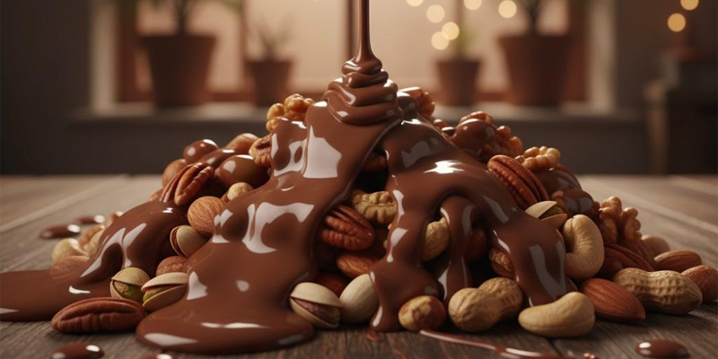 dragée chocolat au lait