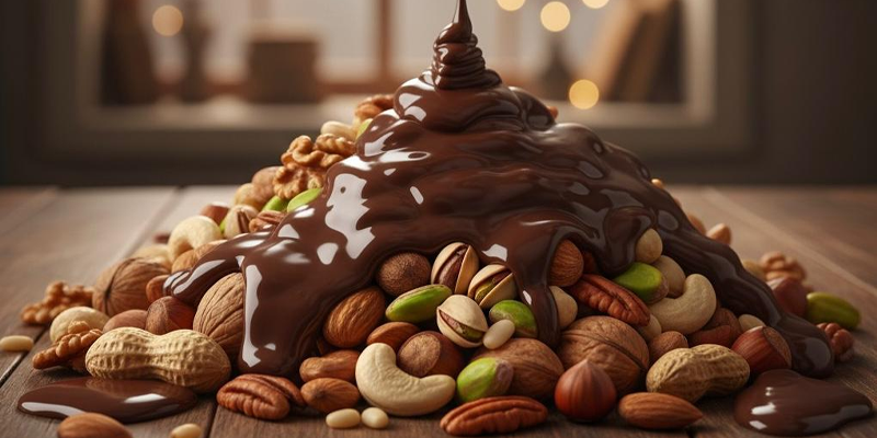 dragée chocolat noir